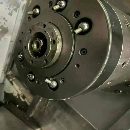 []还剩后1台韩国斗山HP4000卧式加工中心，系统法纳克31i.