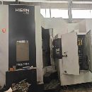 []河南工厂刚买海天HUP80卧式加工中心，双工作台， 高配.