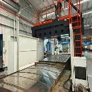 []2022年纽威4028数控龙门发那科MFPLUS系统两线一硬导轨.