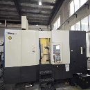 []刚到货，高配原装韩国威亚双工位卧式加工中心，型号HS.